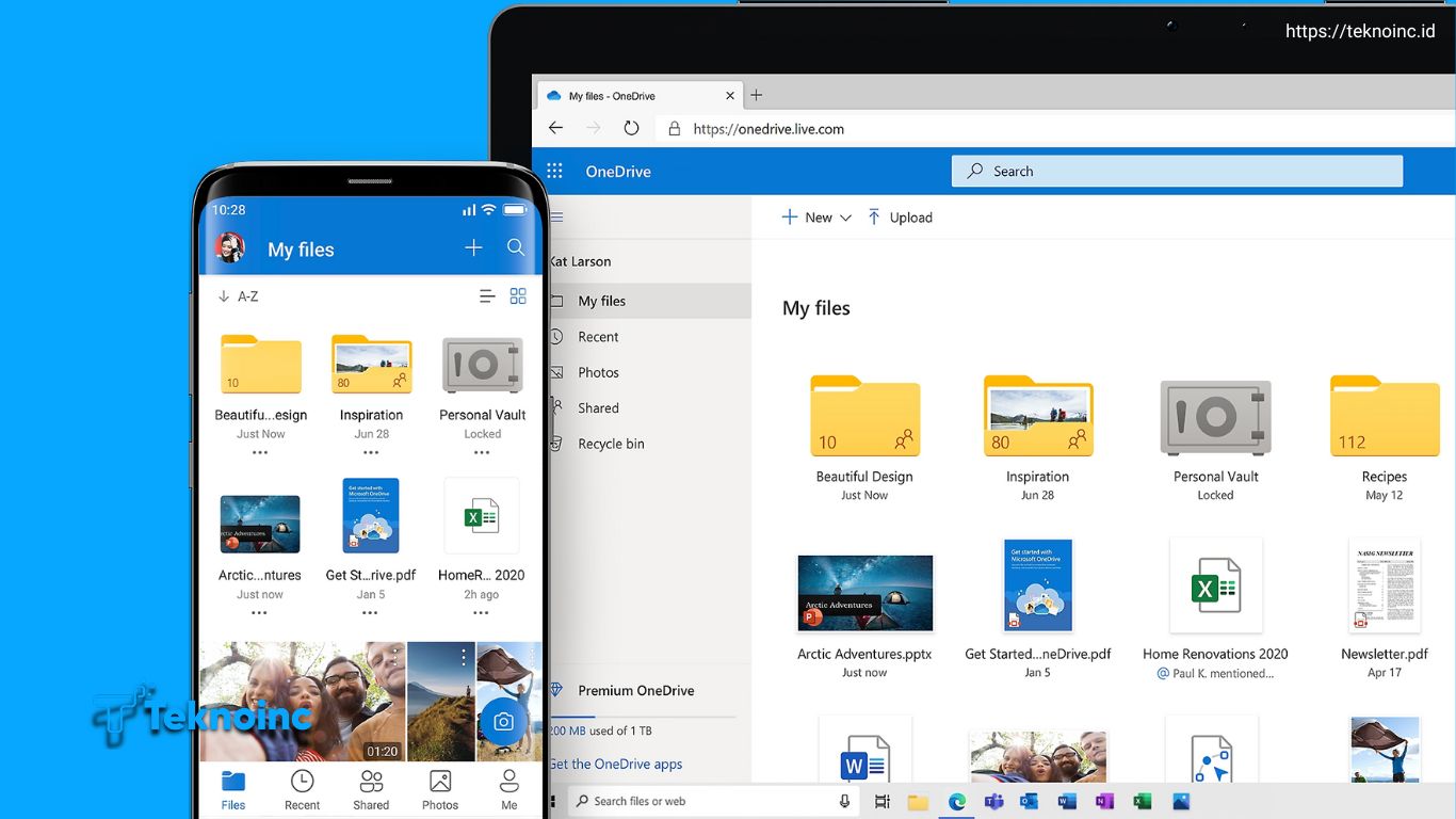 Mengembalikan Foto di HP Melalui Microsoft OneDrive