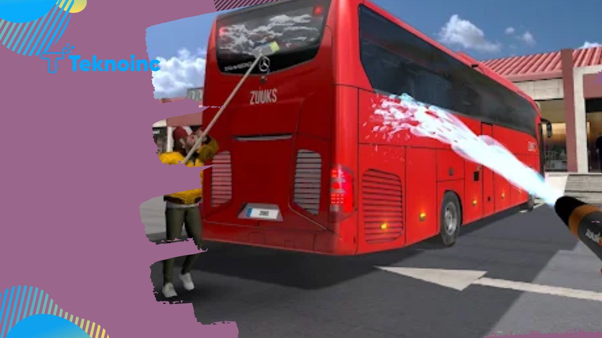 Cara Mencuci Bus di Game Bus Simulator Ultimate