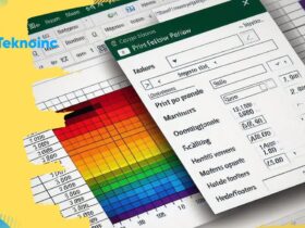 Cara Print Excel agar tidak Terpotong