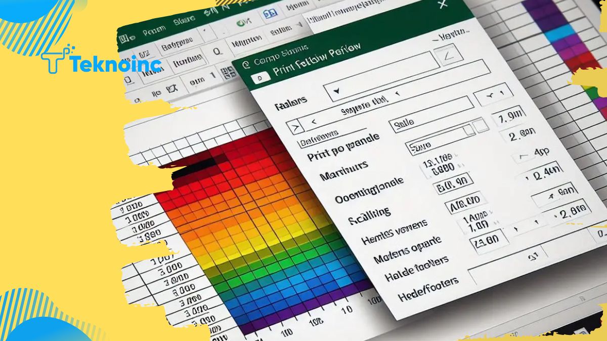 Cara Print Excel agar tidak Terpotong